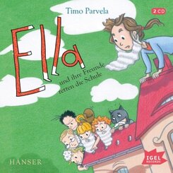 Ella 18. Ella und ihre Freunde retten die Schule, 2 Audio-CD