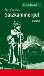 Salzkammergut, Wanderatlas 1:40.000