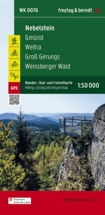 Nebelstein, Wander-, Rad- und Freizeitkarte 1:50.000, freytag & berndt, WK 0076