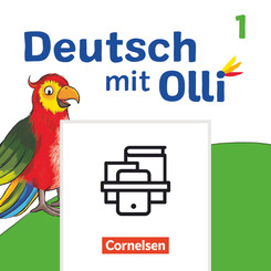 Deutsch mit Olli - Erstlesen - Ausgabe 2021 - 1. Schuljahr Arbeitsheft Start und Leicht / Basis in Grundschrift - Im Pak