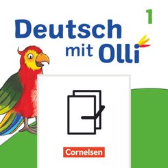 Deutsch mit Olli - Erstlesen - Ausgabe 2021 - 1. Schuljahr Arbeitsheft Start und Basis / Plus in Grundschrift - Im Paket