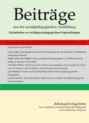 Beiträge aus der sozialpädagogischen Ausbildung, Jahrbuch 3, 2021