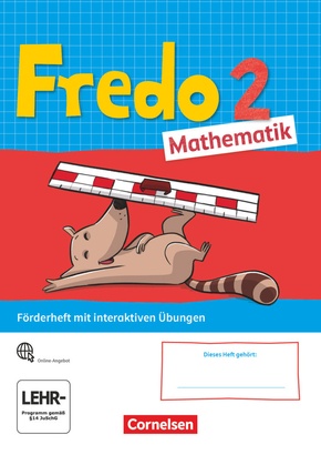 Fredo - Mathematik - Ausgabe A - 2021 - 2. Schuljahr Förderheft mit interaktiven Übungen auf scook.de - Mit Stickerbogen