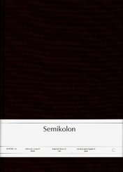Semikolon Notizbuch Classic A4 blanko burgundy