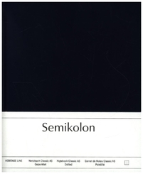 Semikolon Notizbuch Classic A5 dotted marine