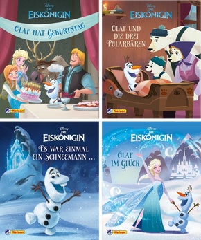 Nelson Mini-Bücher: Disney Olaf 5-8 (24 Expl. (4 Titel))