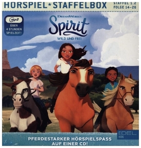 Spirit, wild und frei - Staffelbox, 1 MP3-CD - Box.1.2