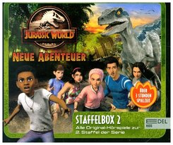 Jurassic World - Neue Abenteuer, 3 Audio-CD - Staffel.2