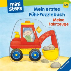 ministeps: Mein erstes Fühl-Puzzlebuch: Meine Fahrzeuge