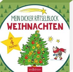 Mein dicker Rätselblock - Weihnachten