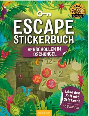 Escape-Stickerbuch - Verschollen im Dschungel