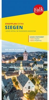 Falk Stadtplan Extra Siegen 1:17.000