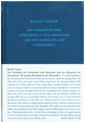 Das Verhältnis der Sternenwelt zum Menschen und des Menschen zur Sternenwelt