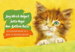 Katzenpoesie  2 auf 12 Postkarten