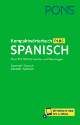 PONS Kompaktw&ouml;rterbuch Plus Spanisch, m.  Buch, m.  Online-Zugang