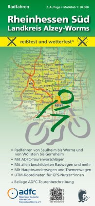 Radfahren - Rheinhessen Süd / Landkreis Alzey-Worms