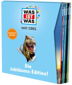 WAS IST WAS Die Jubiläums-Edition - Geschenkschuber (5 Bücher)