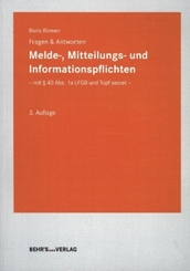 Melde-, Mitteilungs- und Informationspflichten