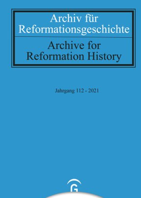 Archiv für Reformationsgeschichte - Aufsatzband