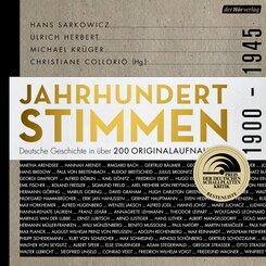 Jahrhundertstimmen 1900-1945 - Deutsche Geschichte in über 200 Originalaufnahmen, 3 Audio-CD, 3 MP3