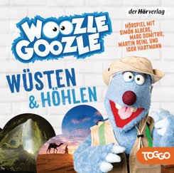 Woozle Goozle - Wüsten & Höhlen, 1 Audio-CD