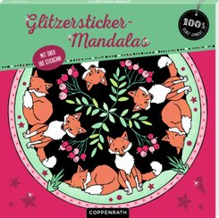 Glitzersticker-Mandalas