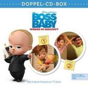 The Boss Baby - Wieder im Geschäft - Hörspiele, 2 Audio-CD - Folge.1-2