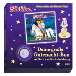 Bibi & Tina: Deine große Gutenacht-Box mit Buch und Nachttischlampe