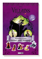 Disney Villains: Schaurig-schöner Sticker- und Malspaß