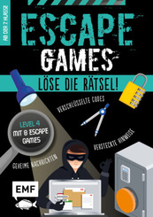 Escape Games Level 4 (türkis) - Löse die Rätsel! - 8 Escape Games ab der 7. Klasse