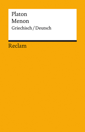 Menon. Griechisch/Deutsch