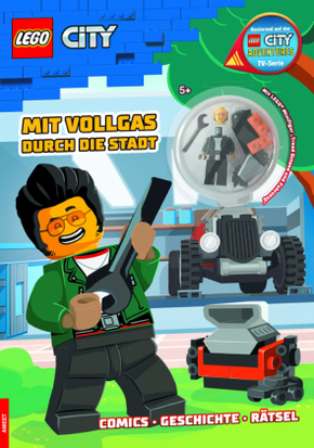 LEGO® City - Mit Vollgas durch die Stadt, m. Minifigur