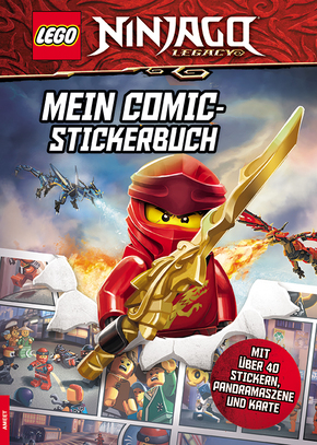 LEGO® NINJAGO® - Mein Comic-Stickerbuch, m. 1 Beilage