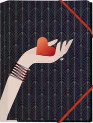 Die Macht der Liebe Mini-Sammelmappe Motiv Rotes Herz