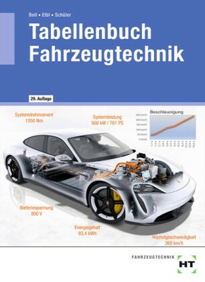 eBook inside: Buch und eBook Tabellenbuch Fahrzeugtechnik, m. 1 Buch, m. 1 Online-Zugang