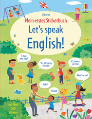 Mein erstes Stickerbuch: Let's speak English!