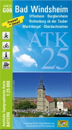 ATK25-G06 Bad Windsheim (Amtliche Topographische Karte 1:25000)