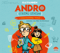 Andro, streng geheim! - Fehlermeldung Schule (Teil 1), 1 Audio-CD