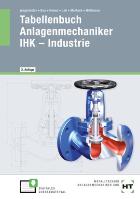 eBook inside: Buch und eBook Tabellenbuch Anlagenmechaniker IHK - Industrie, m. 1 Buch, m. 1 Online-Zugang