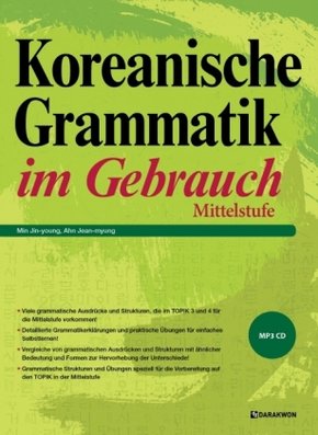 Koreanische Grammatik im Gebrauch - Mittelstufe, m. 1 Audio-CD