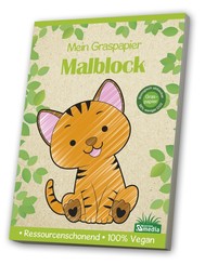 Malblock GraspapierKleinkind / Katze