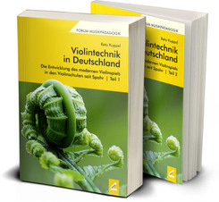 Violintechnik in Deutschland, 2 Teile