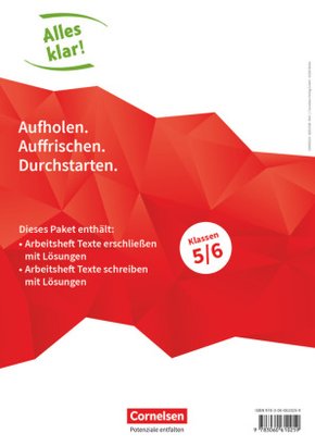 Alles klar! - Deutsch - Sekundarstufe I - 5./6. Schuljahr