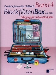BlockflötenBox, m. 3 Audio-CDs - Bd.4