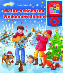 Meine schönsten Weihnachtslieder - Pappbilderbuch und abnehmbarer Musikspieler - Liederbuch mit 15 beliebten Kinderliede