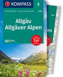 KOMPASS Wanderführer 5456 Allgäu, Allgäuer Alpen