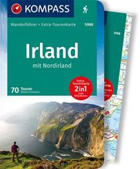 KOMPASS Wanderführer Irland mit Nordirland, 70 Touren