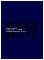 Tagung Block Beuys Darmstadt 2021 Symposium Block Beuys Darmstadt 2021