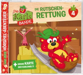 Die Karls Bande - Die Rutschen-Rettung, 1 Audio-CD