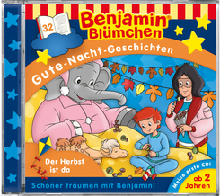 Benjamin-Gute Nacht-Geschichten - Der Herbst ist da, 1 Audio-CD - Folge.32